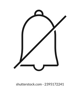 silent vector icon illustration design