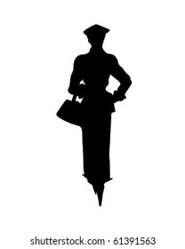 Silhouette 5 - Retro Clip Art