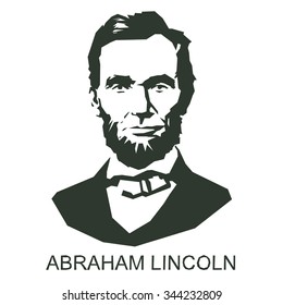 silhouette Abraham Lincoln