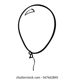 silhouette air balloon icon flat design