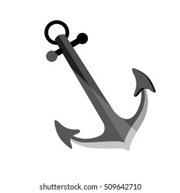 silhouette of anchor icon
