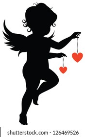 Angel Baby Silhouette High Res Stock Images Shutterstock