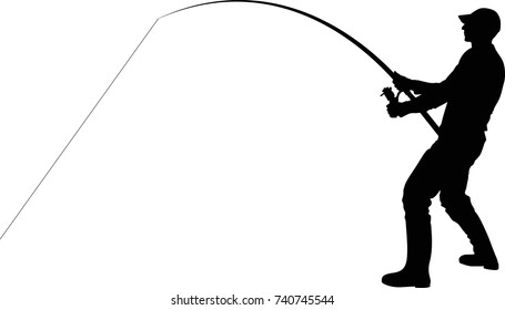 123,449 Fisherman Silhouette Images, Stock Photos & Vectors | Shutterstock