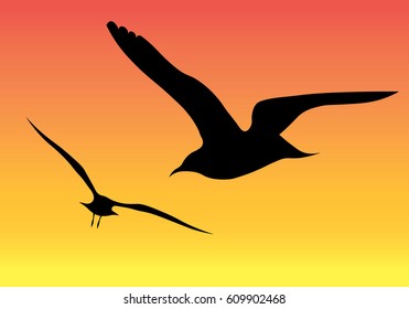 Silhouette of an animal