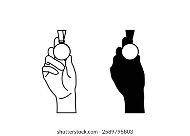silhouette of award medal vector icon set illustration isolated on white background. award medal logo art work.