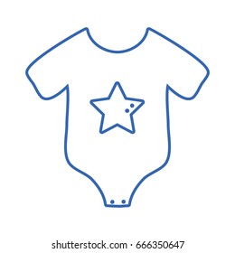 silhouette baby clothes that used in the body