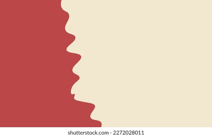 silhouette with background abstract vector