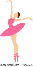 Silhouette of ballerina
