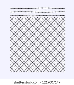 silhouette of barbed wire