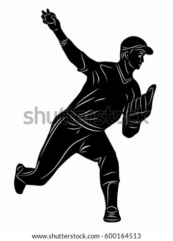 draw pitchers sports silhouette wiring diagrams