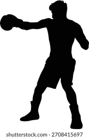 Silhouette of basketball player preparing to shoot the ball in action
