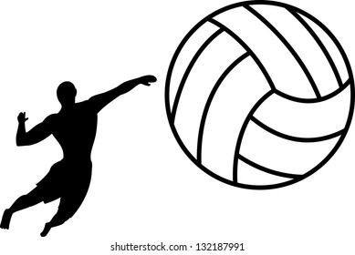 13,280 Volleyball player icon Images, Stock Photos & Vectors | Shutterstock