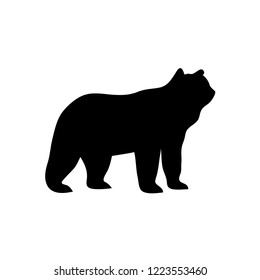 Silhouette Bear Stand