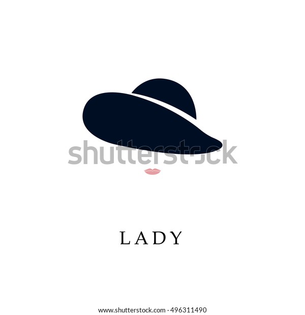 Silhouette Beautiful Woman Elegant Hat Vector Stock Vector Royalty Free 496311490 Shutterstock 7171