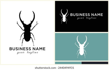 silhouette beetle insect ant template