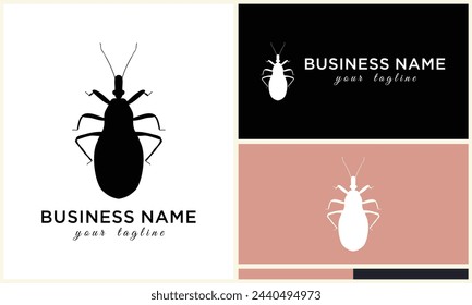 silhouette beetle insect ant template