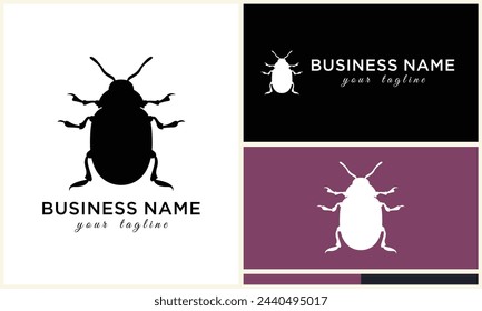 silhouette beetle insect ant template
