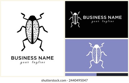silhouette beetle insect ant template