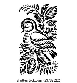 silhouette bird
