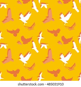 Silhouette birds vector EPS 10