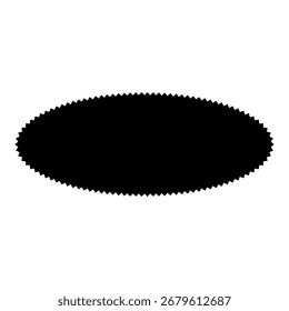 silhouette black shape border sticker