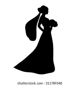 1000 Bride Silhouette Stock Images Photos Vectors Shutterstock