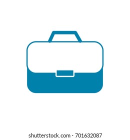 silhouette briefcase to businessman important documents pepers
