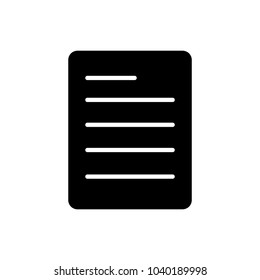 silhouette business office paper document information