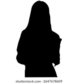 Silhouette of a Business Person Black Vector Outline for Graphic Design, Icons, Pictograms Minimalist Male Figure Illustration for Web, UI, Branding, Print, and Marketing Use