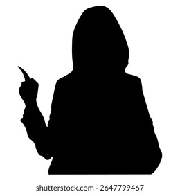 Silhouette of a Business Person Black Vector Outline for Graphic Design, Icons, Pictograms Minimalist Male Figure Illustration for Web, UI, Branding, Print, and Marketing Use