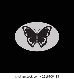 silhouette butterfly vector design inspiration