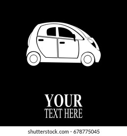Silhouette car 