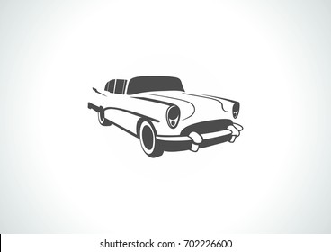 silhouette of the car