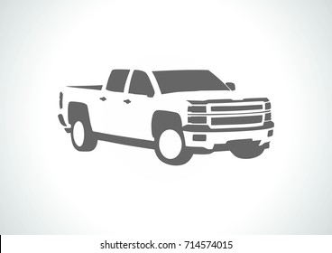 silhouette of the car
