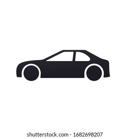 silhouette car illustration design vector set