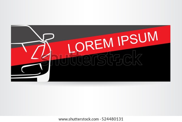 Silhouette\
of the car. Car symbol. Template for\
logotype.