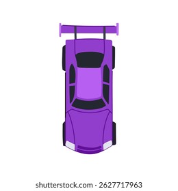 silhouette car top view cartoon. outline shape, contour plan, map schematic silhouette car top view sign. isolated symbol vector illustration