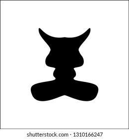 Silhouette cat sign
