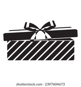 Silhouette einer Weihnachtsmesse Symbol Vektorgrafik