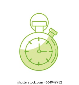silhouette chronometer to know and meter the time