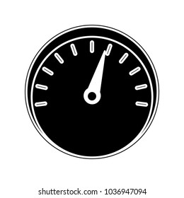 silhouette circle wall clock classic object