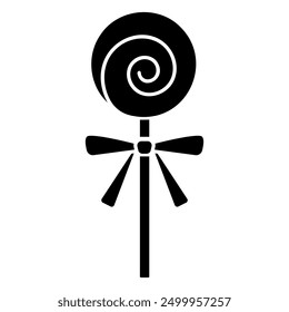 Silhouette Clip art of Lollipop, stick candy