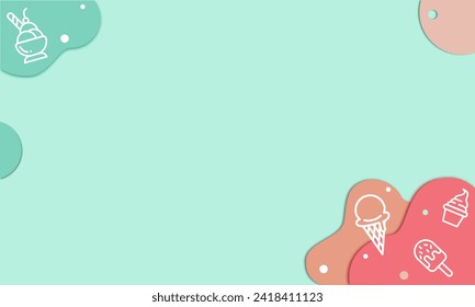 silhouette of coral reef with fish and divers on blue sea background underwater vector illustration