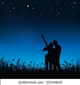 Watching Stars Images, Stock Photos & Vectors | Shutterstock