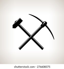 834 Crossed sledgehammers Images, Stock Photos & Vectors | Shutterstock