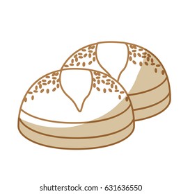 silhouette delicious fresh bakery breads food