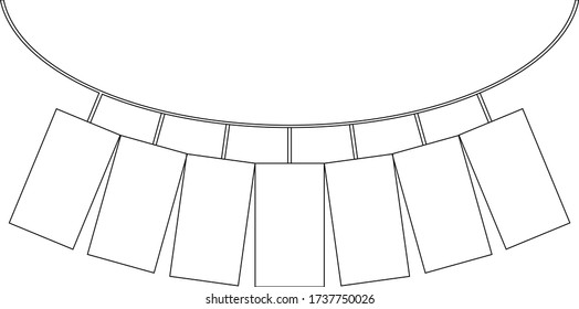 Silhouette design logo vector stock