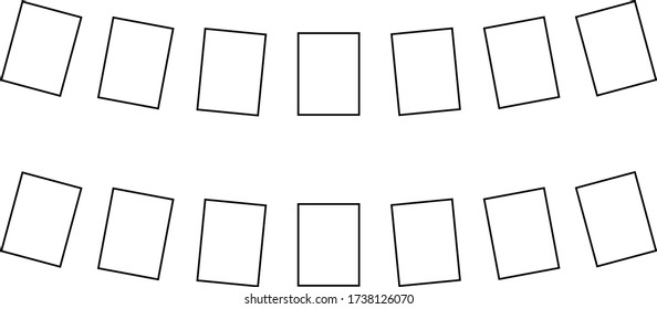 Material vectorial del logotipo de diseño de silueta