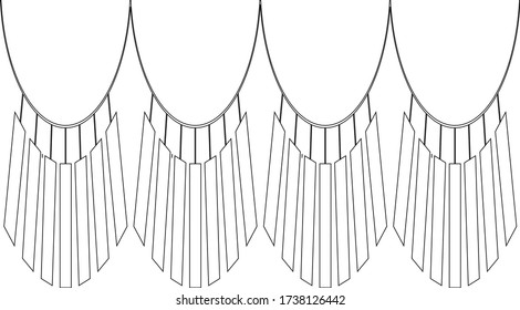 Silhouette design logo vector stock