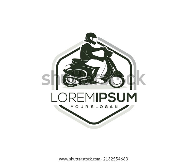 silhouette design of\
people riding\
motorbikes